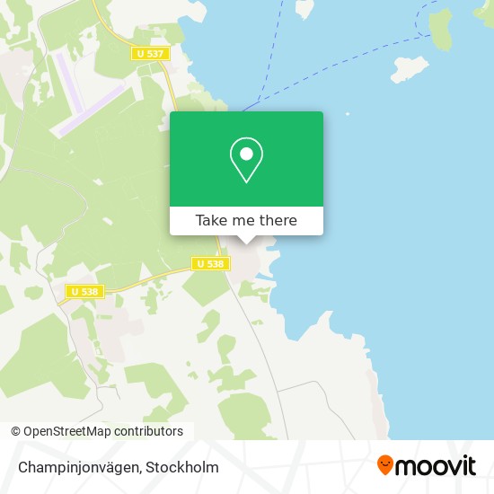 Champinjonvägen map