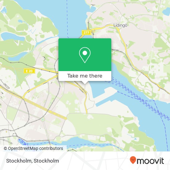 Stockholm map