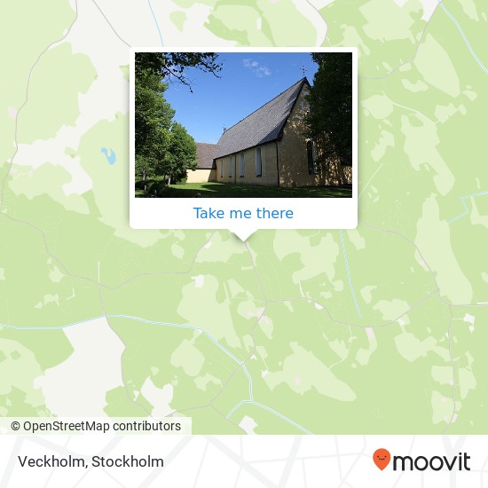 Veckholm map