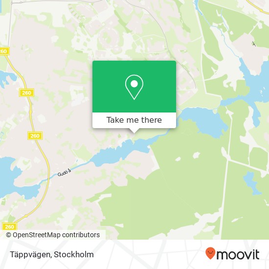 Täppvägen map