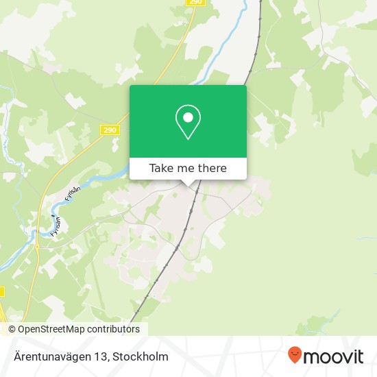 Ärentunavägen 13 map