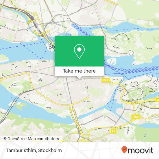 Tambur sthlm map