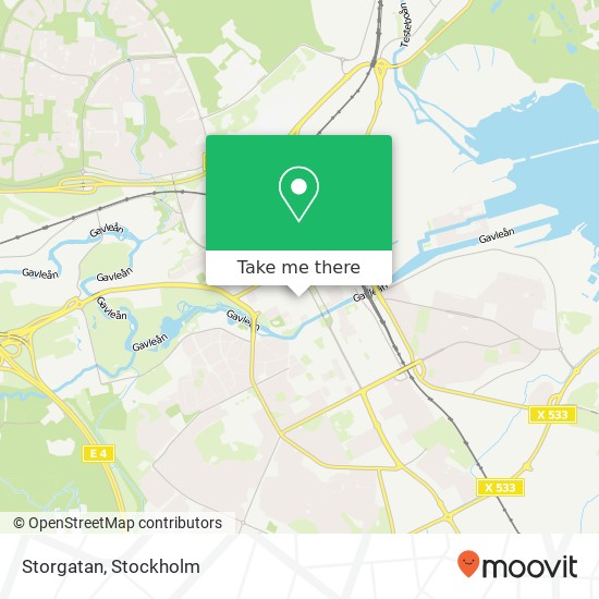 Storgatan map