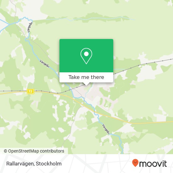 Rallarvägen map