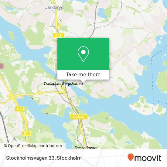 Stockholmsvägen 33 map