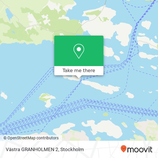 Västra GRANHOLMEN 2 map