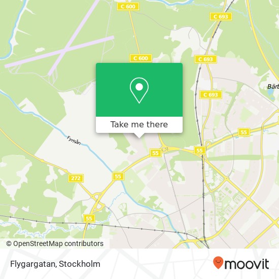 Flygargatan map