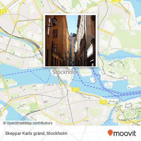 Skeppar Karls gränd map