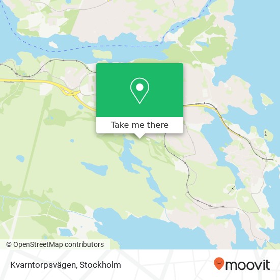 Kvarntorpsvägen map