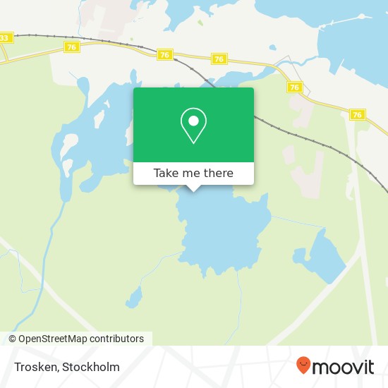 Trosken map