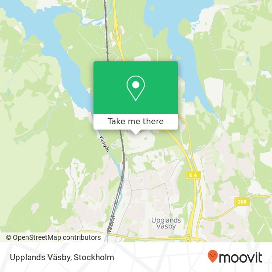 Upplands Väsby map