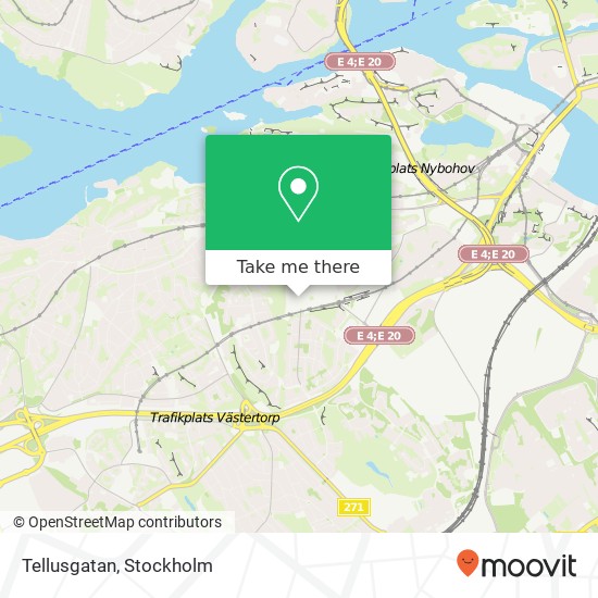 Tellusgatan map