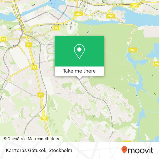 Kärrtorps Gatukök map