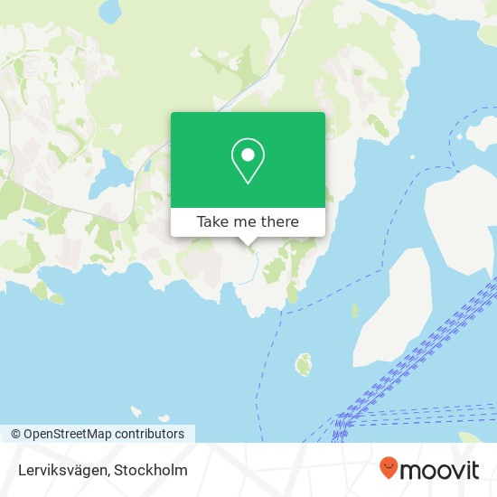 Lerviksvägen map