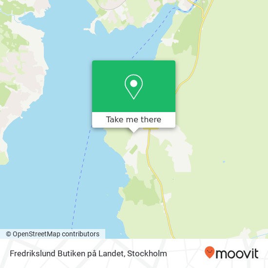 Fredrikslund Butiken på Landet map