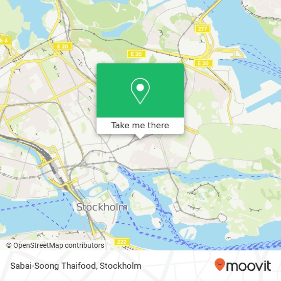 Sabai-Soong Thaifood map