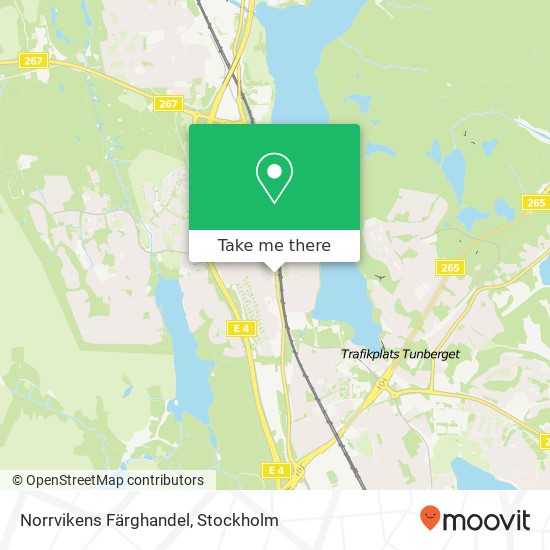 Norrvikens Färghandel map