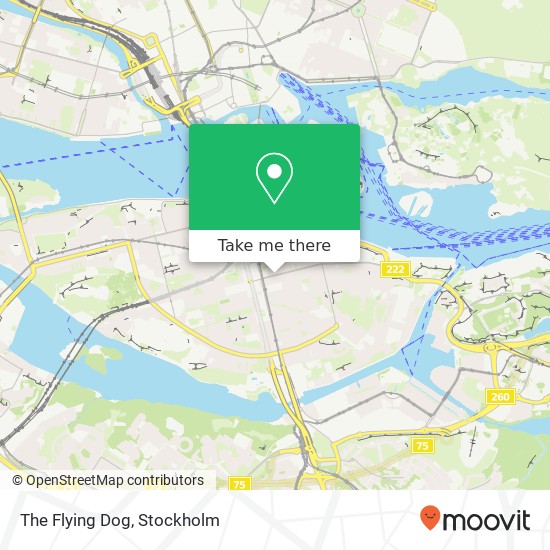 The Flying Dog map