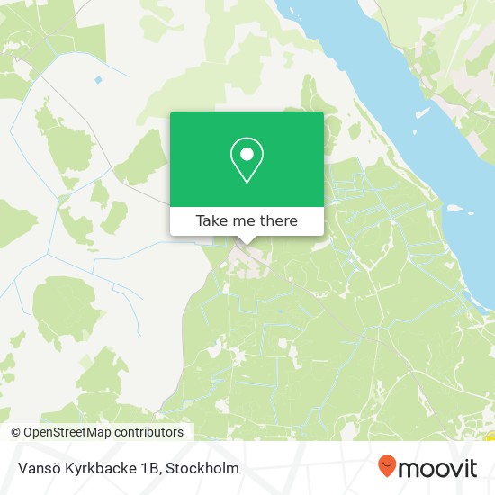 Vansö Kyrkbacke 1B map