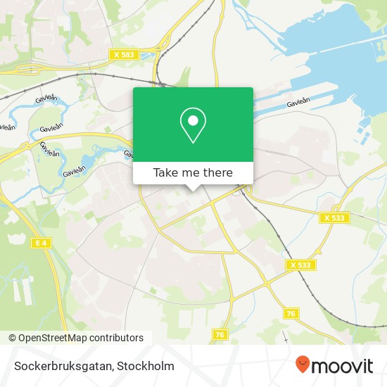 Sockerbruksgatan map