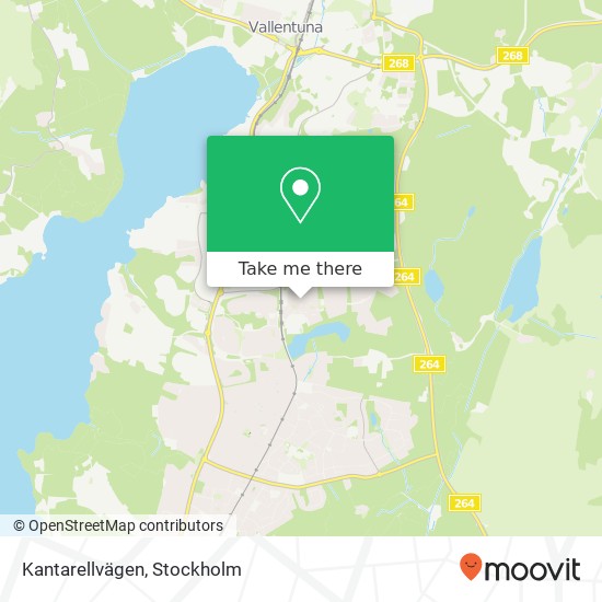 Kantarellvägen map