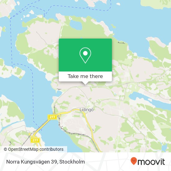 Norra Kungsvägen 39 map