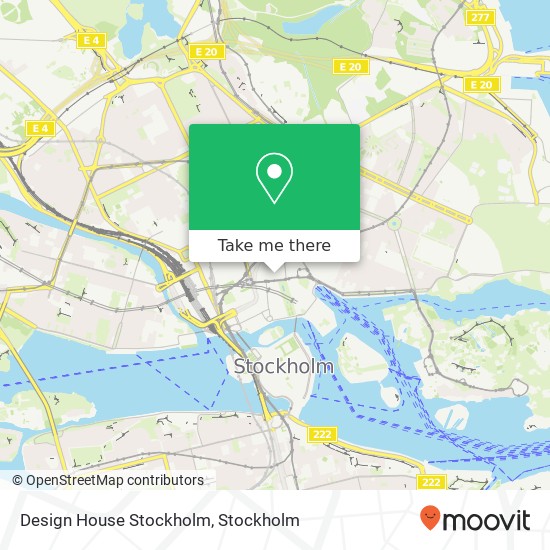 Design House Stockholm map