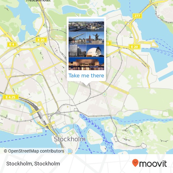 Stockholm map