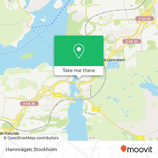 Hamnvägen map