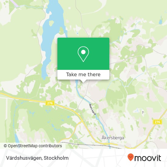 Värdshusvägen map