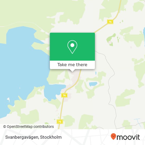 Svanbergavägen map