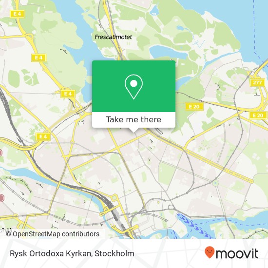 Rysk Ortodoxa Kyrkan map