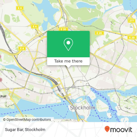 Sugar Bar map