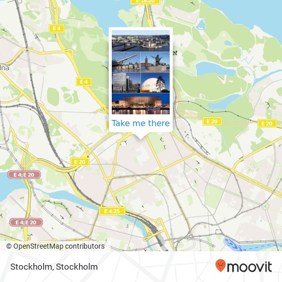 Stockholm map