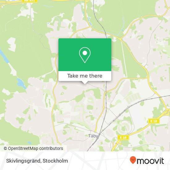 Skivlingsgränd map