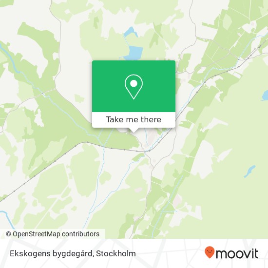 Ekskogens bygdegård map