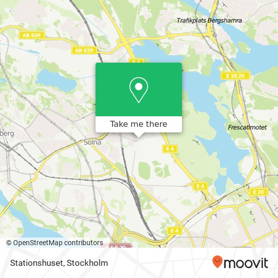 Stationshuset map