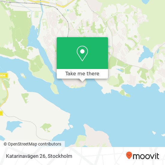 Katarinavägen 26 map