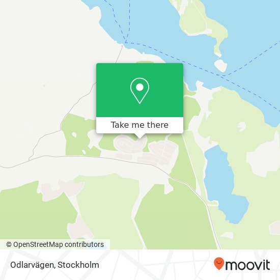 Odlarvägen map