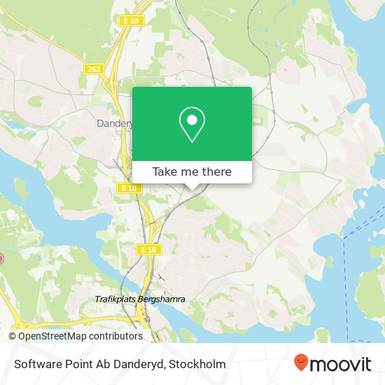 Software Point Ab Danderyd map