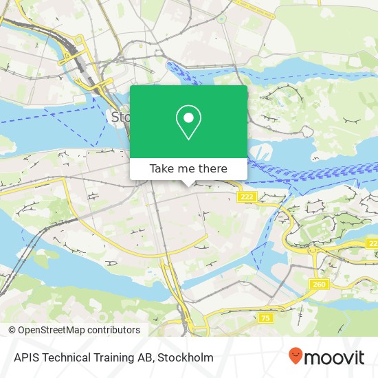 APIS Technical Training AB map