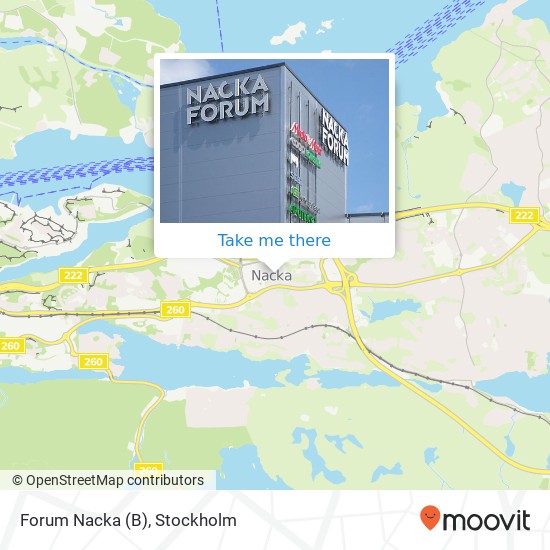 Forum Nacka (B) map