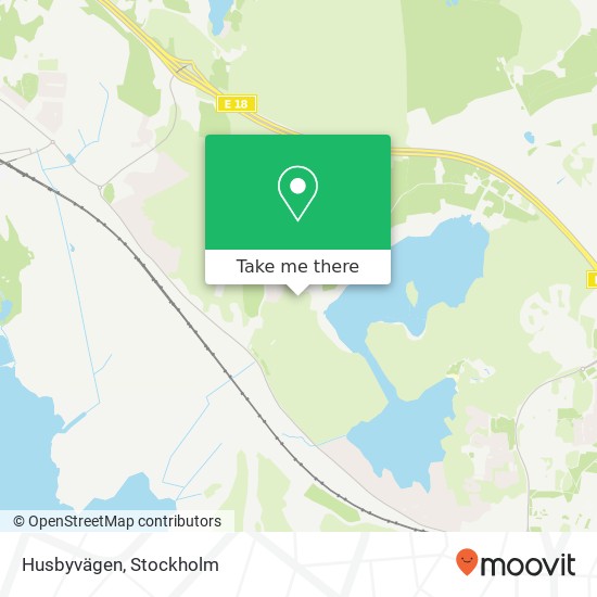 Husbyvägen map