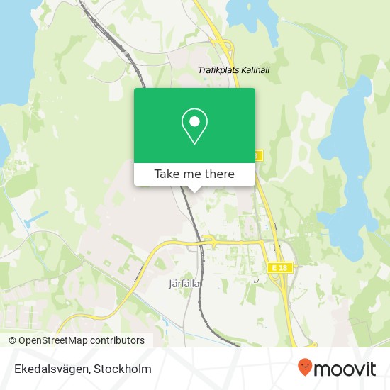 Ekedalsvägen map