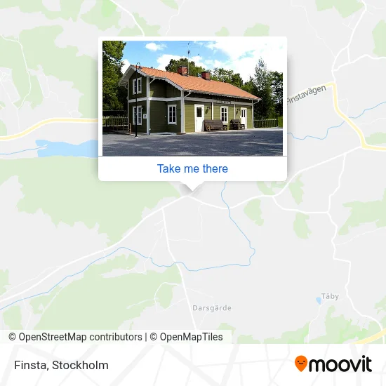 Finsta map