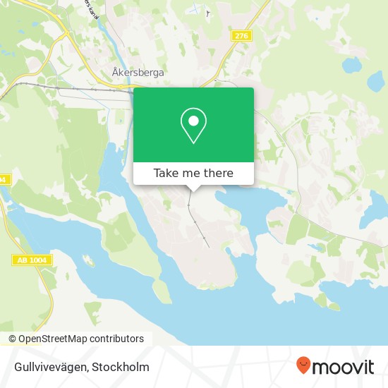 Gullvivevägen map