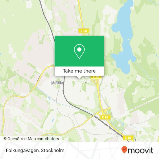 Folkungavägen map