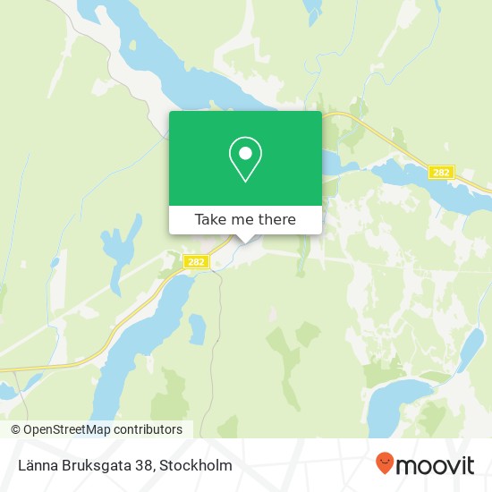 Länna Bruksgata 38 map