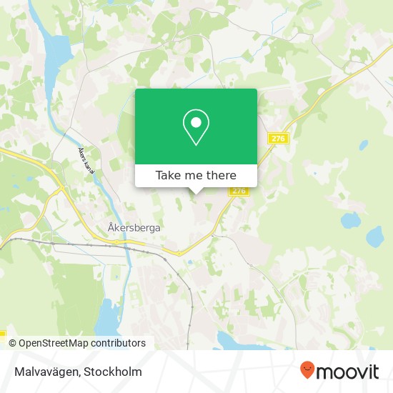 Malvavägen map