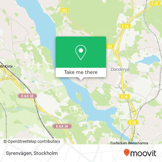 Syrenvägen map